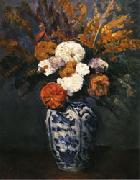 Paul Cezanne Dahlias oil painting picture wholesale